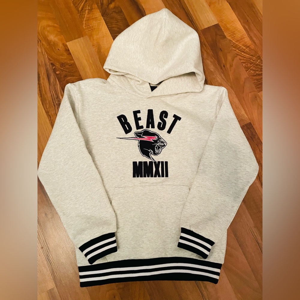 Mr.  Beast Hoodie with Panther Graphic